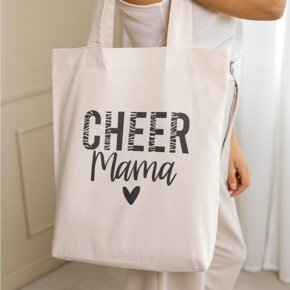 Cheer Mama Tote, Canvas Tote